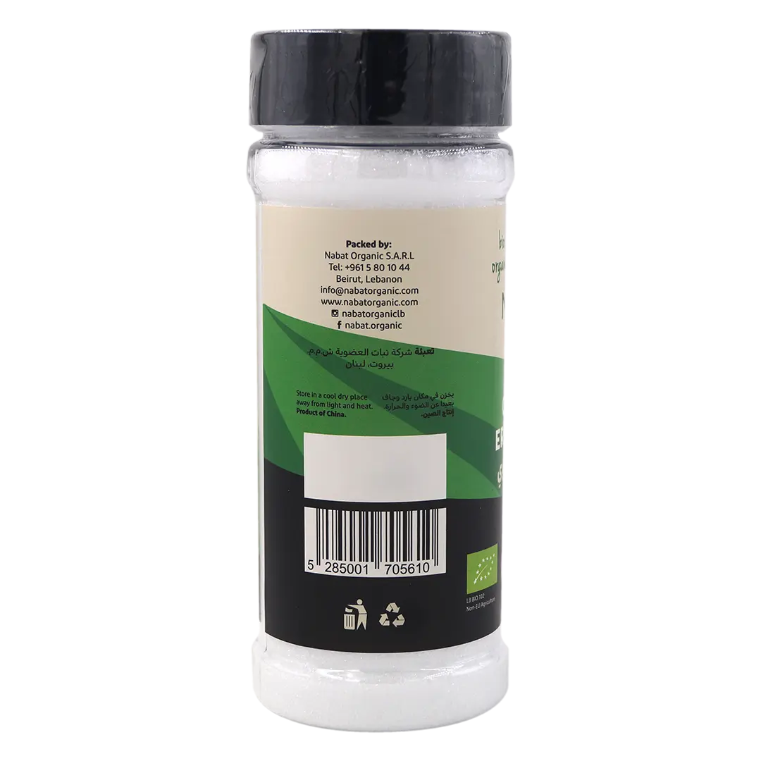 Organic Erythritol Shaker | Keto,No Added Sugar,Non GMO,Organic,Paleo,Vegan,Zero Calories,Zero GI