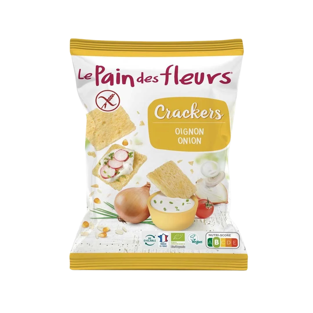 Organic Onion Crackers Le Pain Des Fleurs