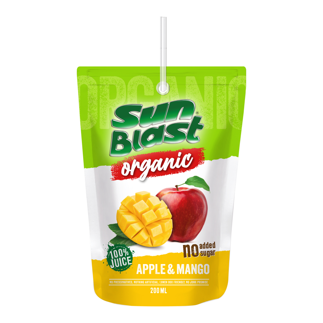 Organic Apple & Mango Juice Sun Blast