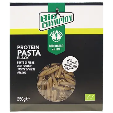 Organic Protein Pasta Black Gluten Free | Dairy Free,Gluten Free,High Fiber,High Protein,No Added Sugar,Non GMO,Organic,Vegan