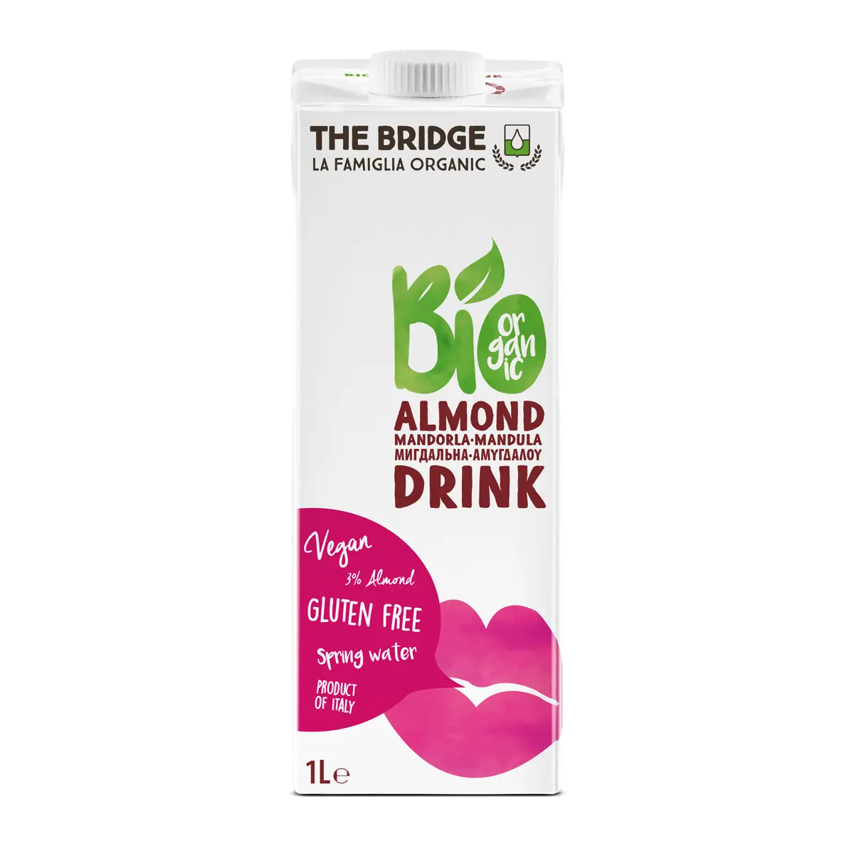 Bio Almond Drink | Dairy Free,Gluten Free,Non GMO,Organic,Paleo,Vegan