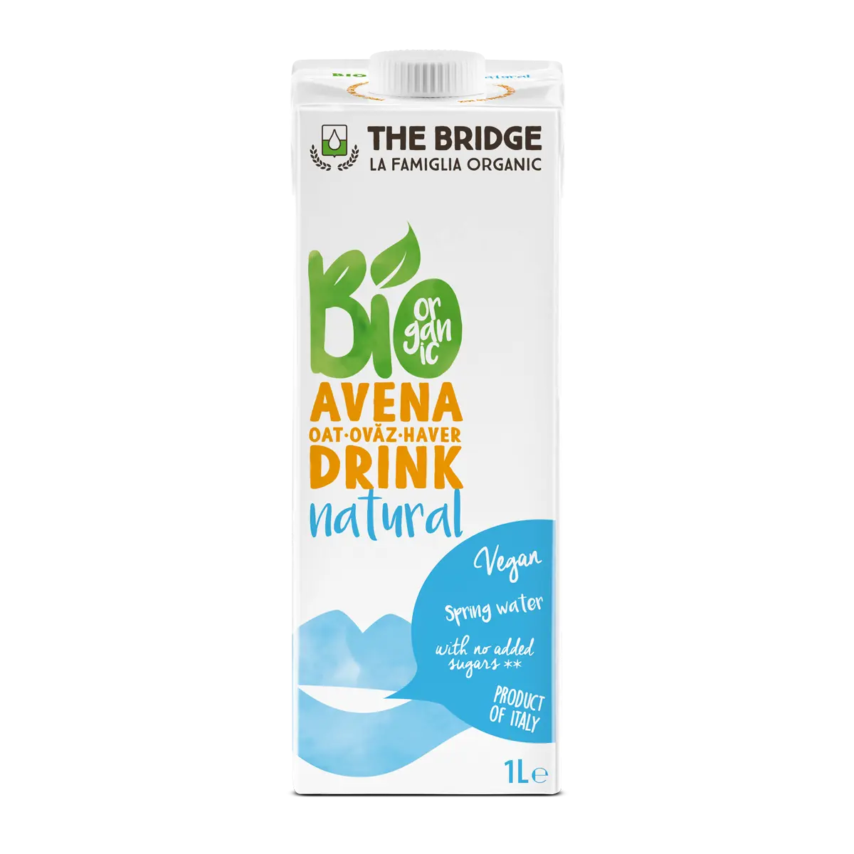 Bio Oat Drink Natural | Dairy Free,No Added Sugar,Non GMO,Organic,Vegan