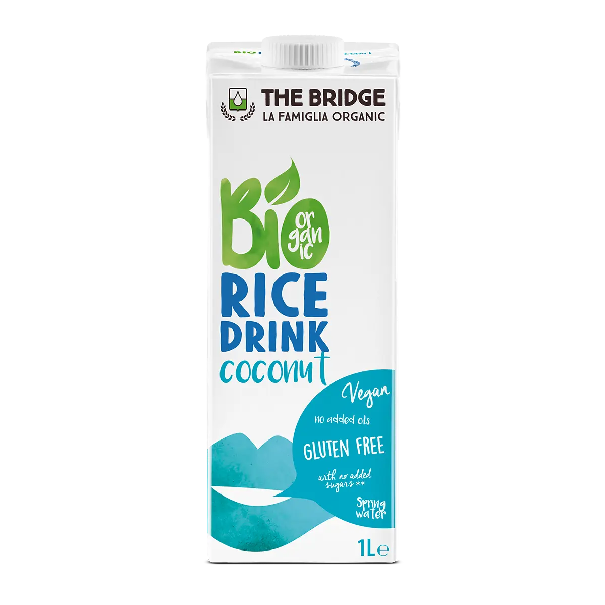 Bio Rice Drink Coconut | Dairy Free,Gluten Free,No Added Sugar,Non GMO,Organic,Vegan