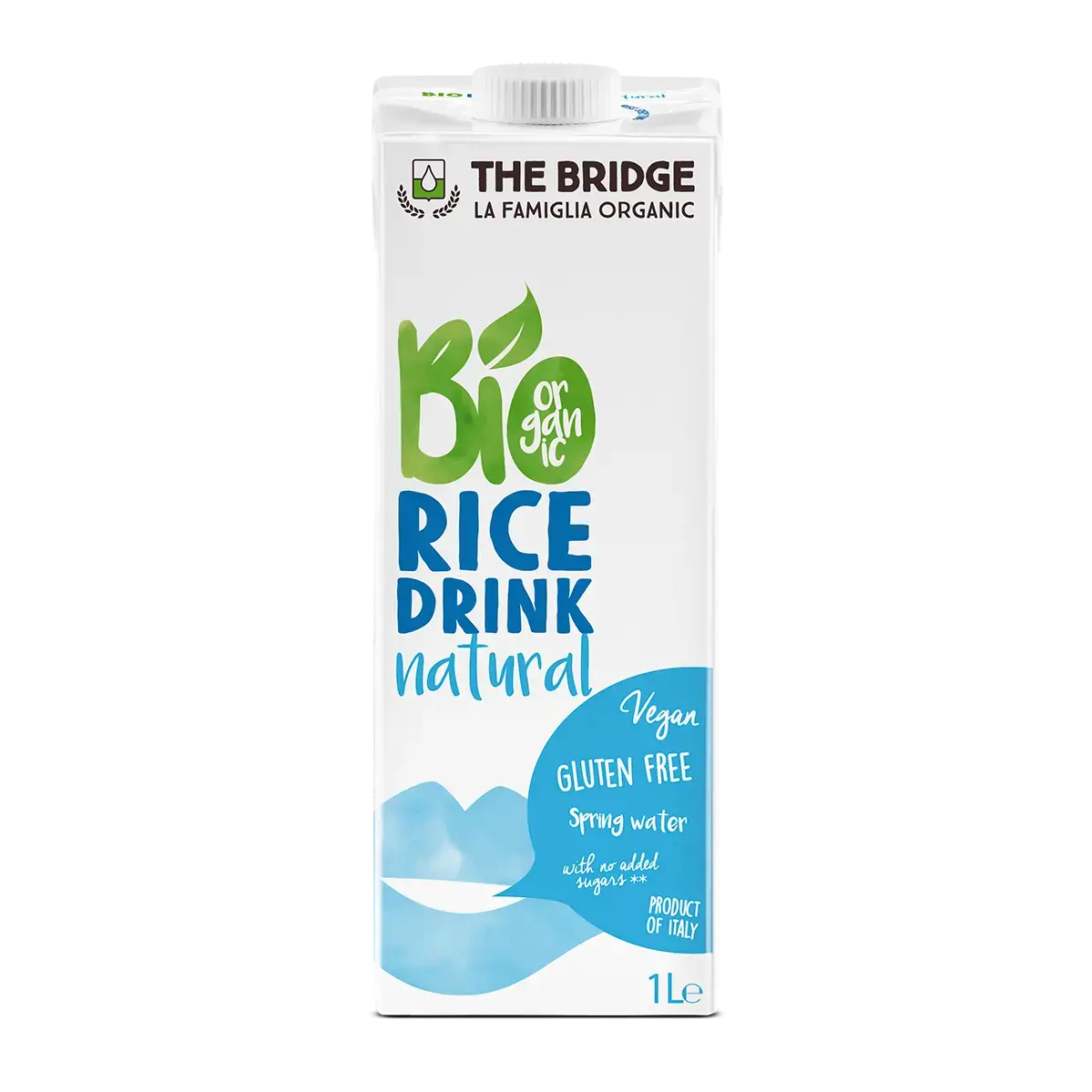 Bio Rice Drink Natural | Dairy Free,Gluten Free,Non GMO,Organic,Vegan