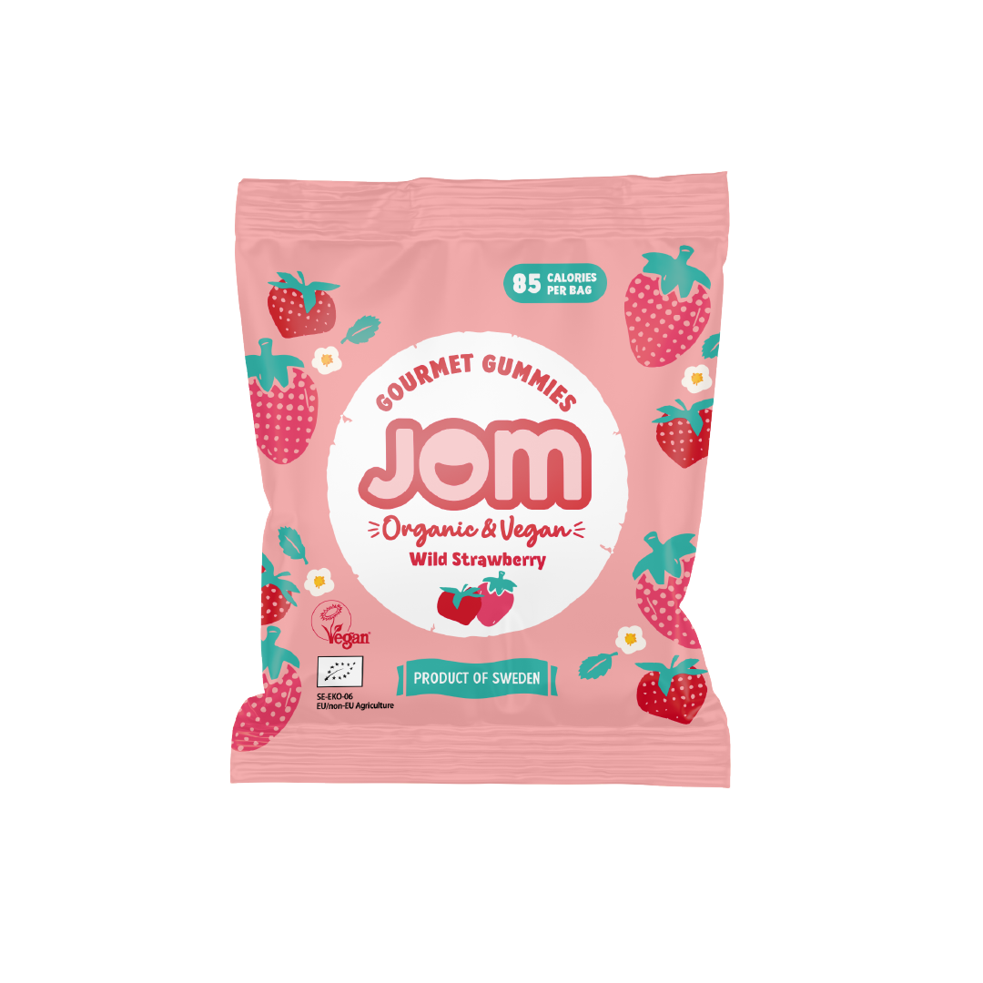 Organic & Vegan Wild Strawberry-Small JOM