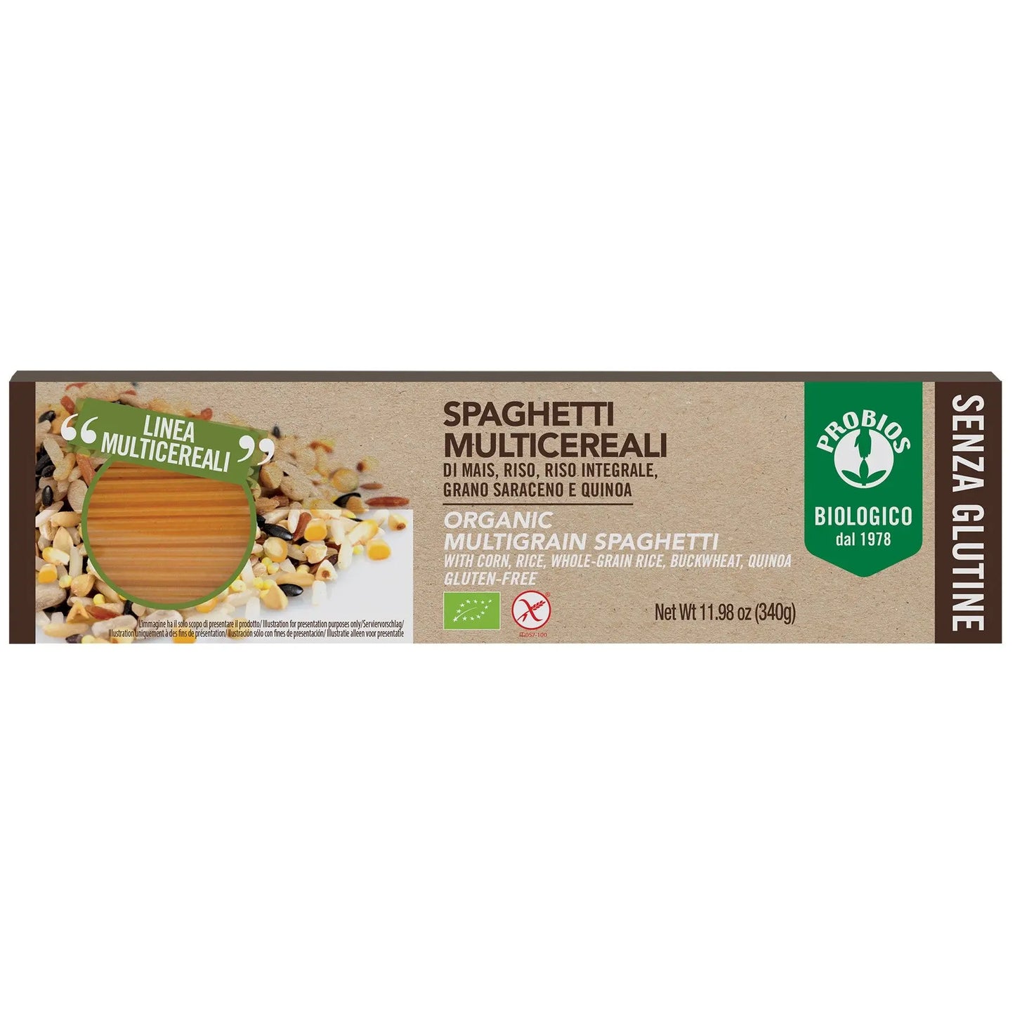 Organic Multigrain Spaghetti | Gluten Free,Non GMO,Organic,Vegan