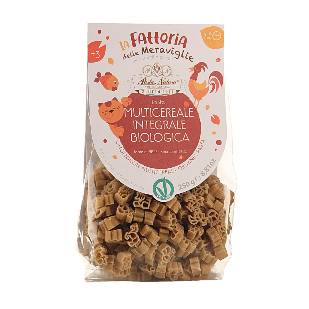 Organic Gluten Free Multicereal Kids Pasta - Animal's Farm