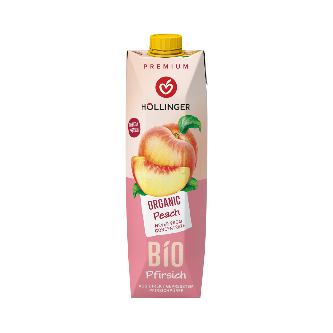 Organic Peach Juice Hollinger