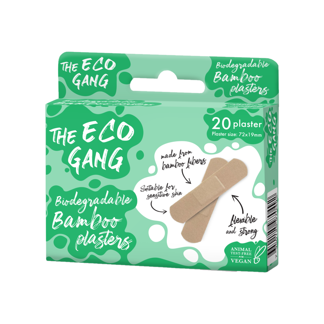 Bamboo Plaster Box - 20 pack The Eco Gang