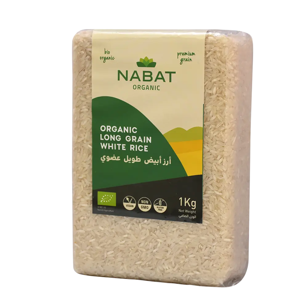 Organic Long Grain White Rice | Gluten Free,High Fiber,Non GMO,Organic,Vegan