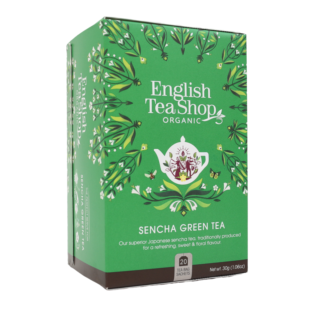 Organic Sencha Green Tea English Tea Shop