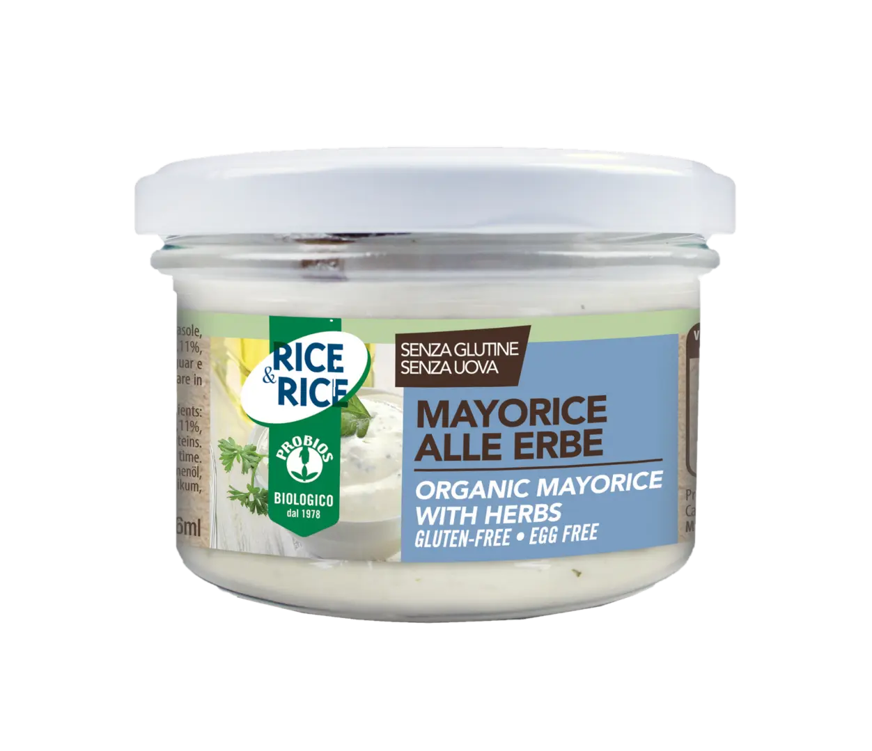 Organic Mayorice with Herbs Probios