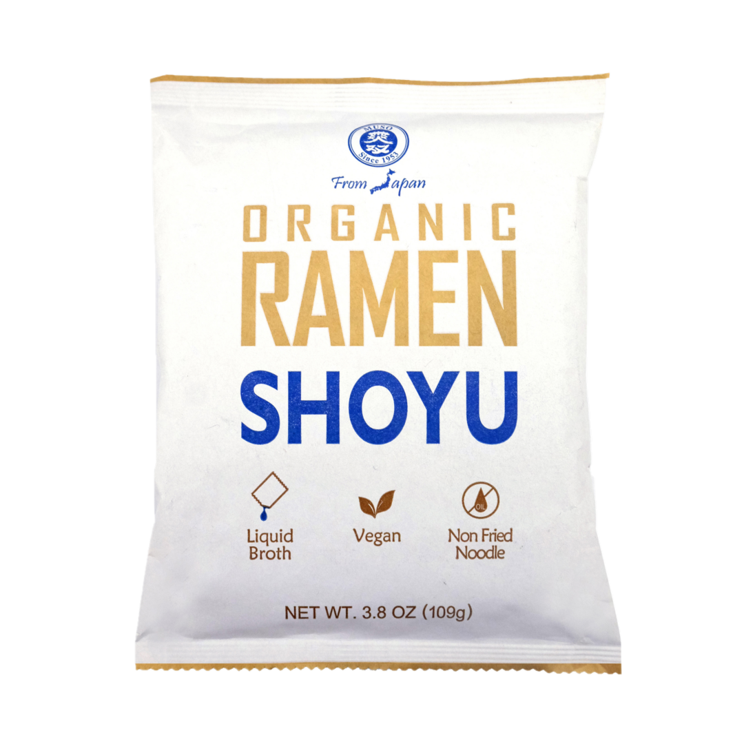 Organic Shoyu Flavored Ramen Noodles Muso