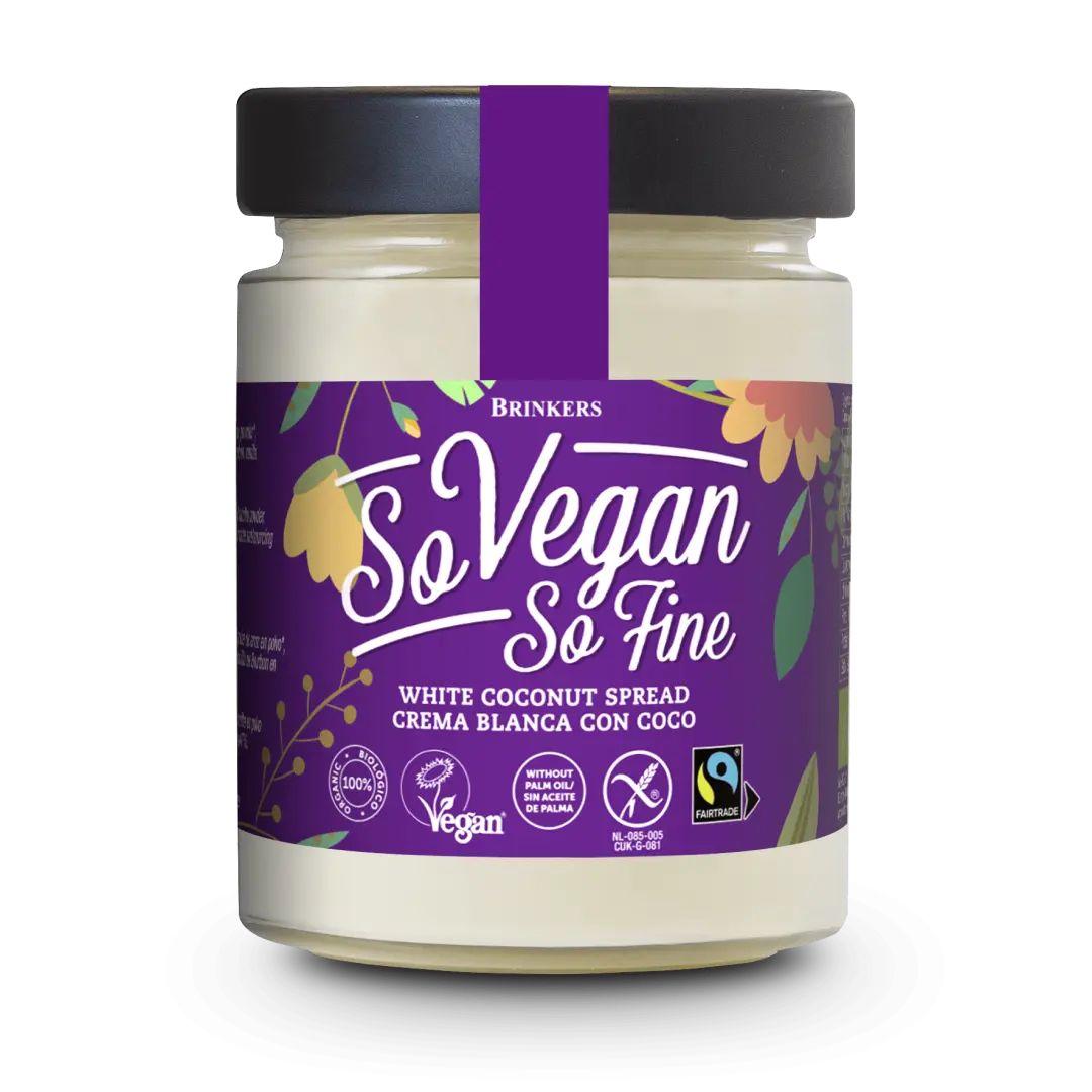 Organic Vegan White Coconut Spread Brinkers