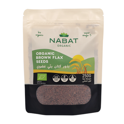 Organic Flax Seeds - Brown