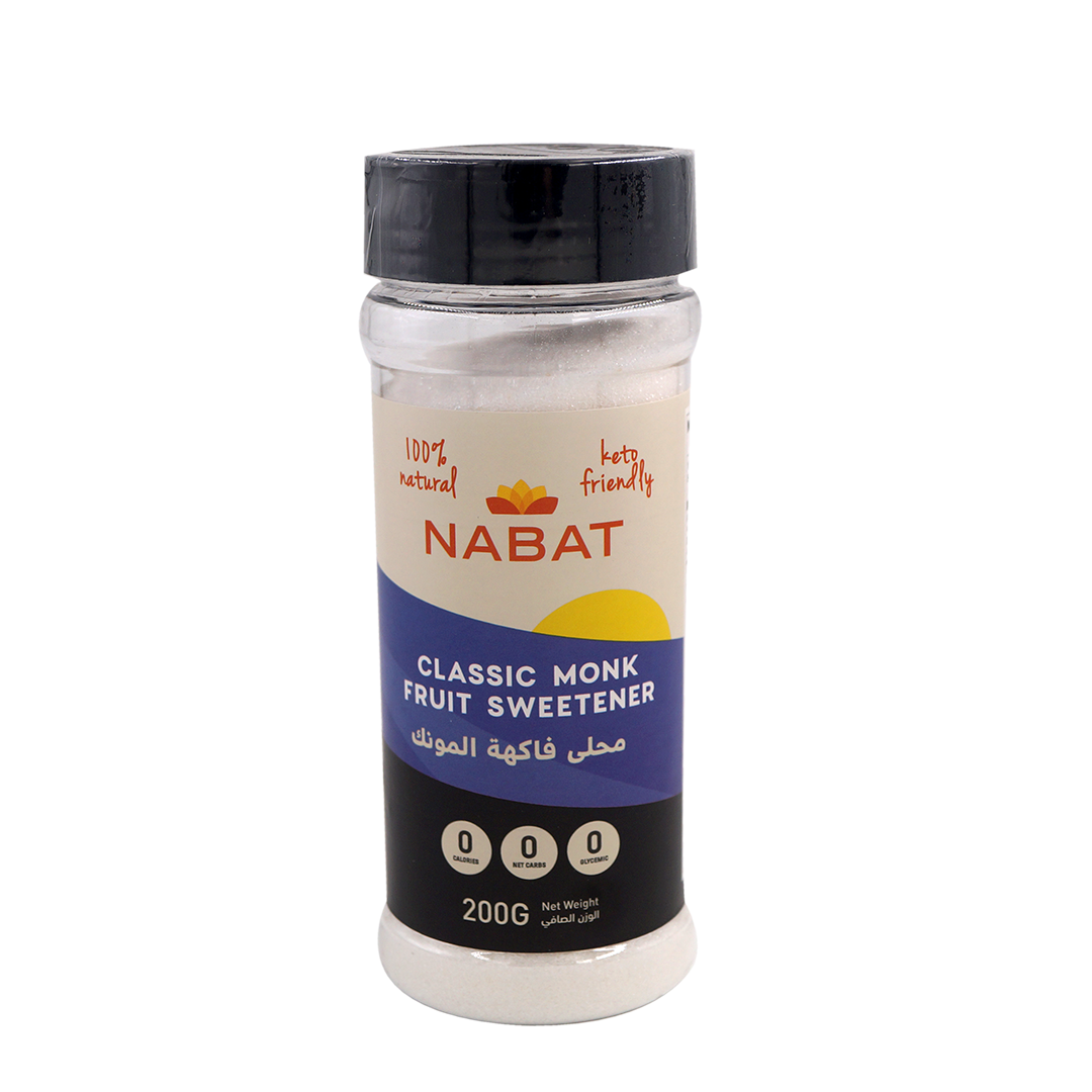 Natural Classic Monk Fruit Sweetener Shaker