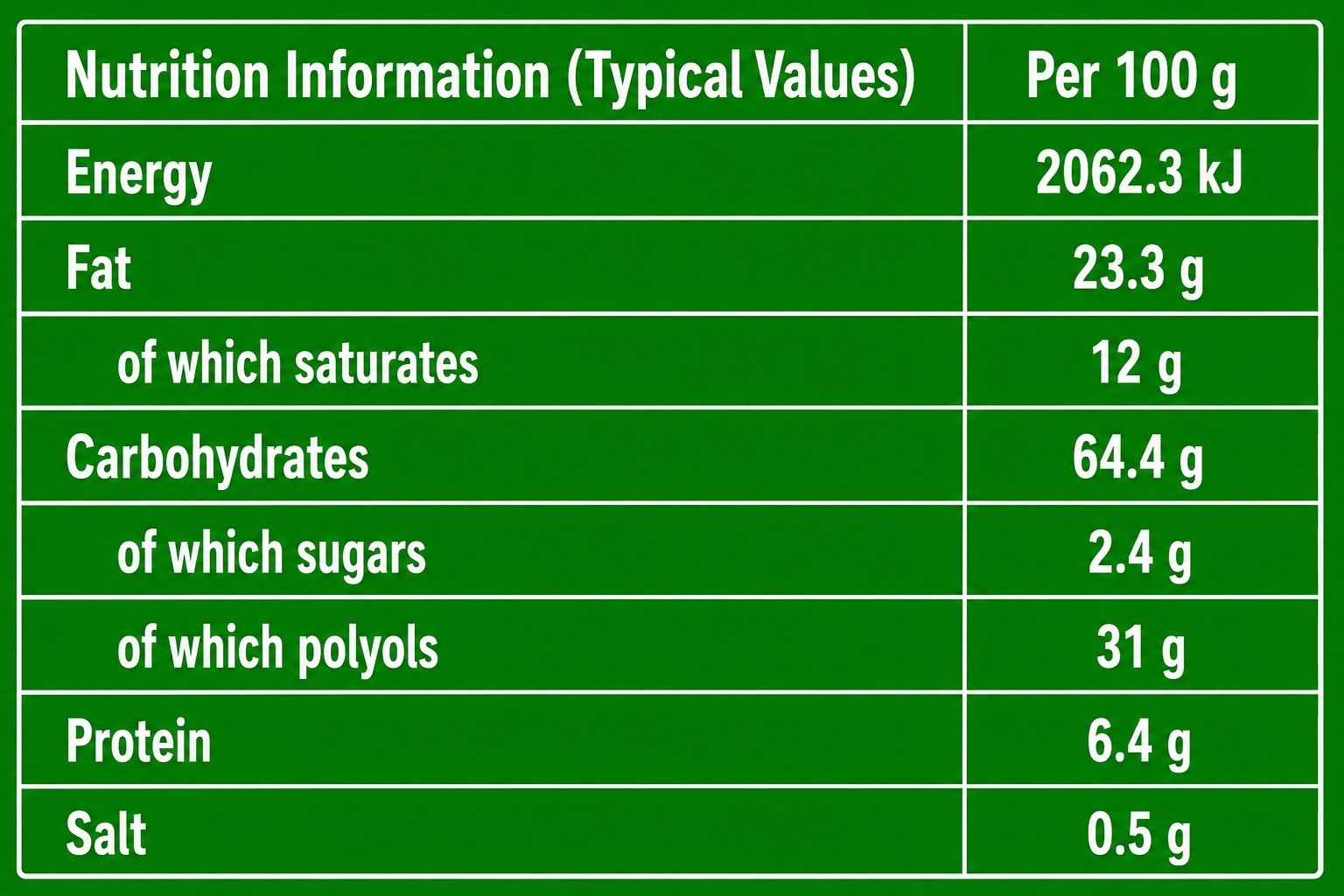 Wellness Probiotic Sandwich Biscuits nutrition facts