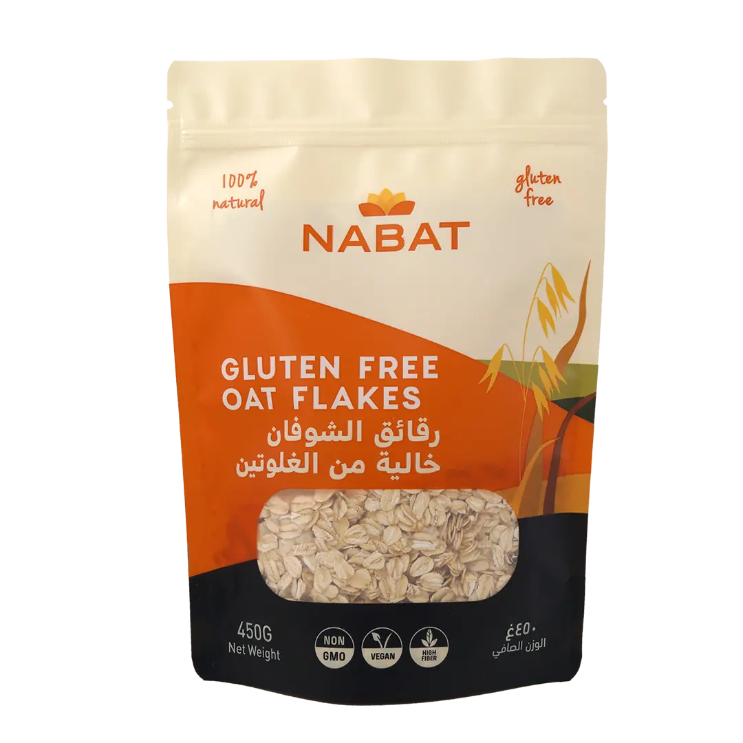 Natural Gluten Free Oat Flakes - Nabat Organic