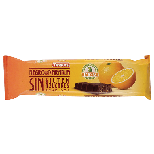 Stevia Dark Chocolate with Orange