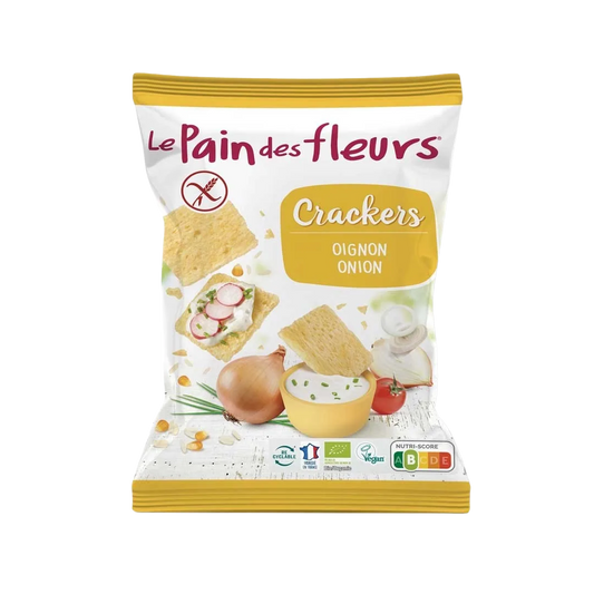 Organic Onion Crackers Le Pain Des Fleurs