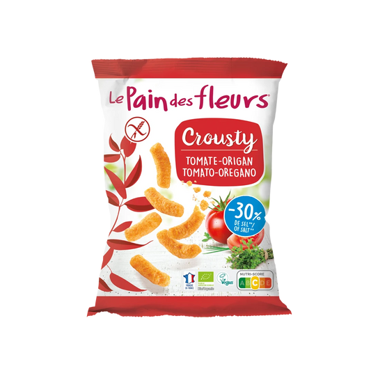 Organic Gluten Free Oregano & Tomato Croustys Le Pain Des Fleurs