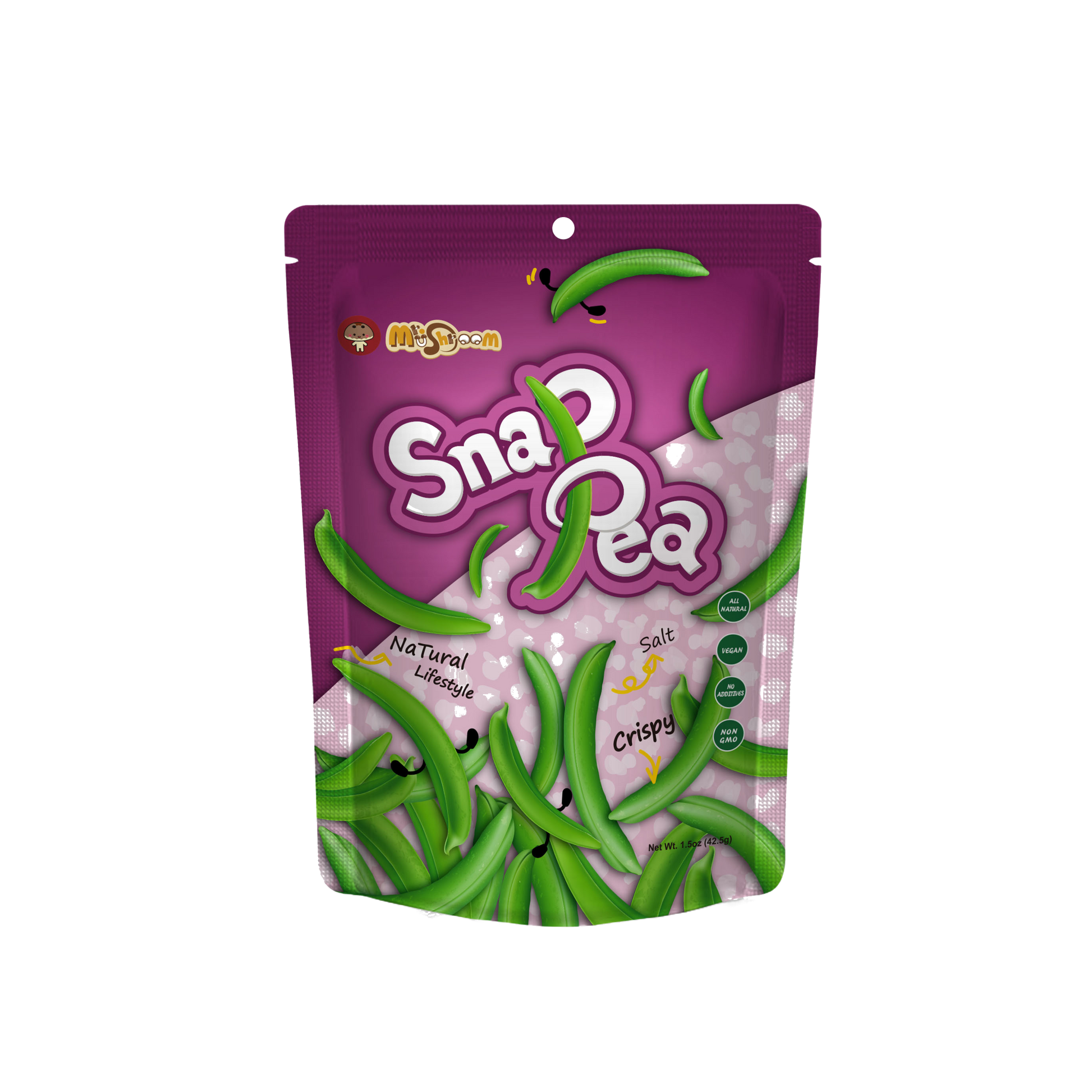 Snap Pea Chips Mr. Mushroom