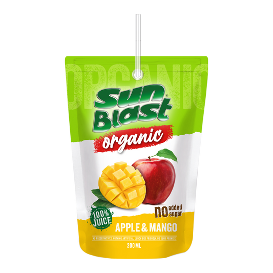 Organic Apple & Mango Juice Sun Blast