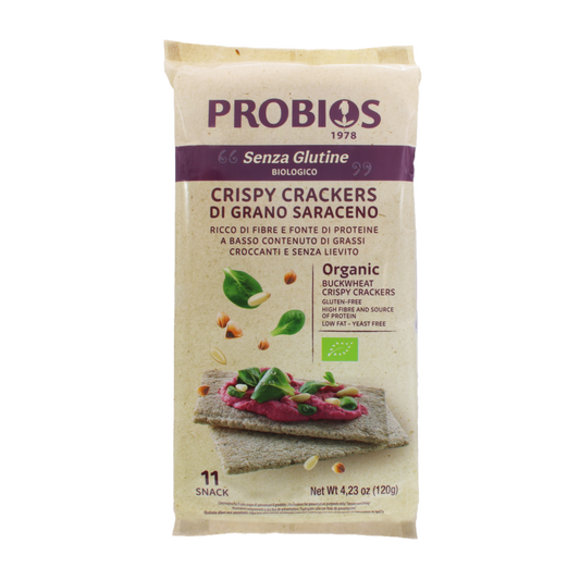Organic Buckwheat Crispy Crackers Probios