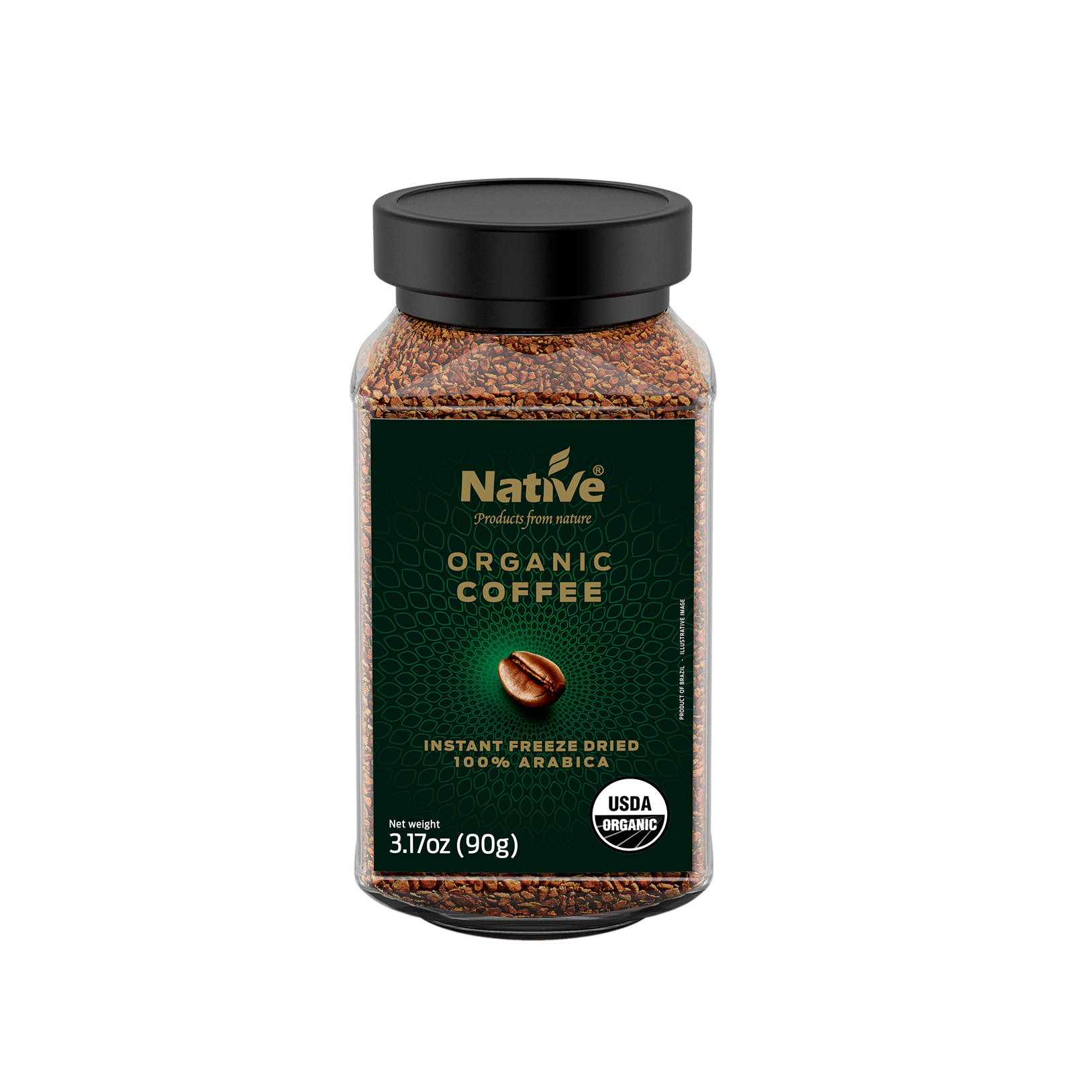 Organic Instant Freeze-Dried Coffee