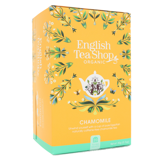 Organic Chamomile Tea English Tea Shop