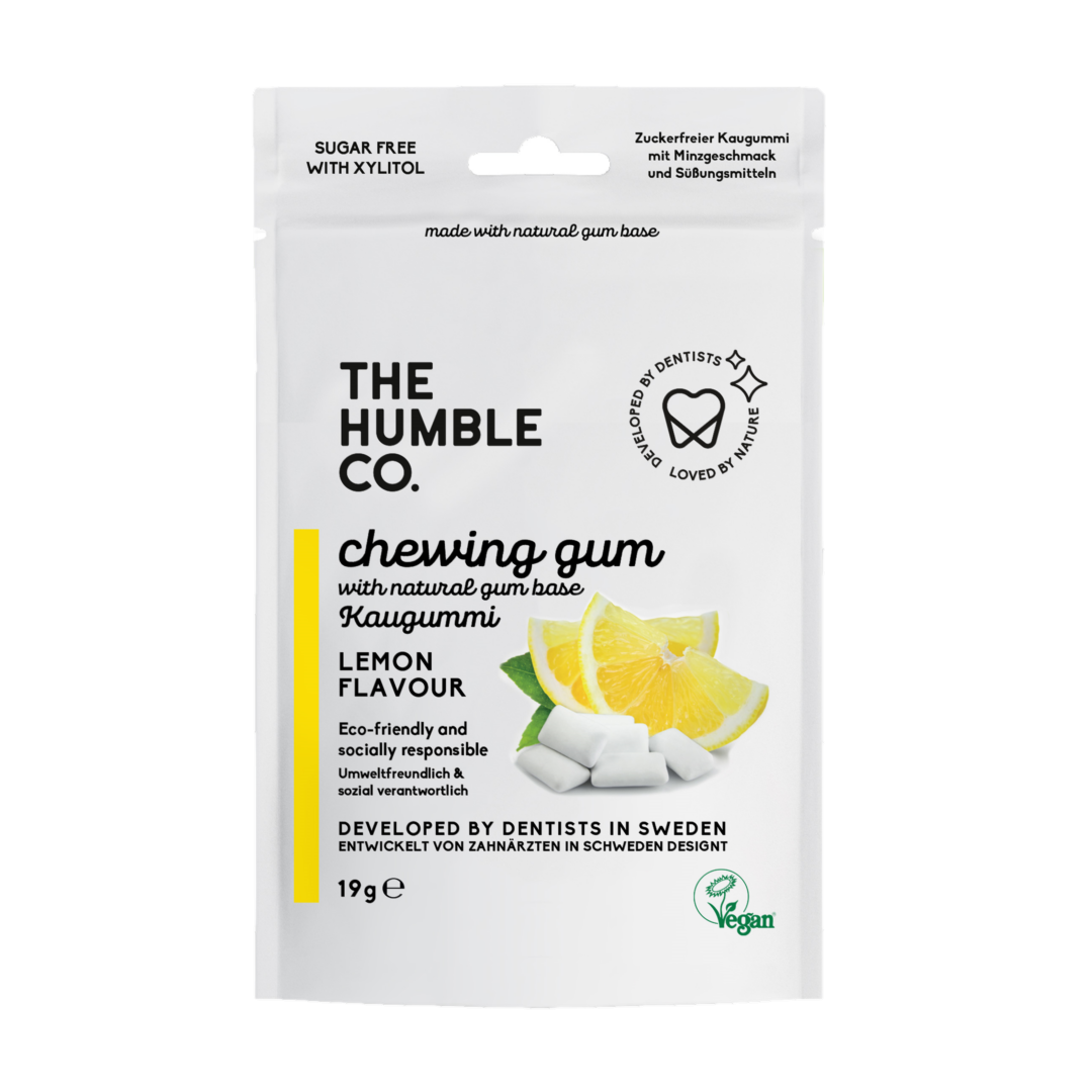 Natural Chewing Gum-Lemon The Humble Co