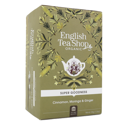 Organic Cinnamon, Moringa & Ginger English Tea Shop