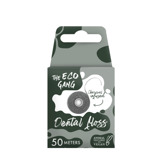 Dental Floss 50M - Charcoal The Humble Co