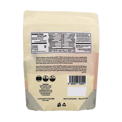 Double Acting Baking Powder (Gluten & Aluminium Free) Nabat