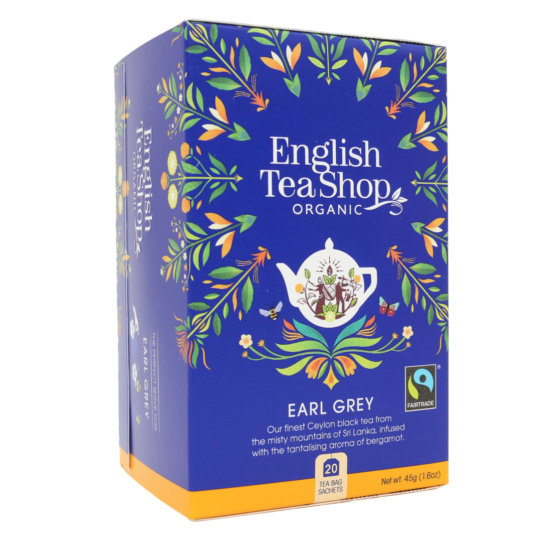 Organic Earl Grey Tea (20 bags) English Tea Shop
