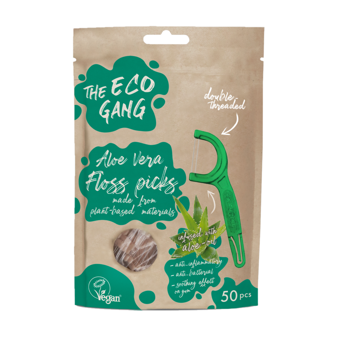 Floss picks 50-p Aloe Vera The Eco Gang