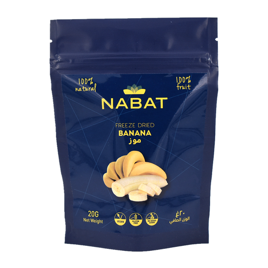 Natural Freeze-Dried Banana Nabat