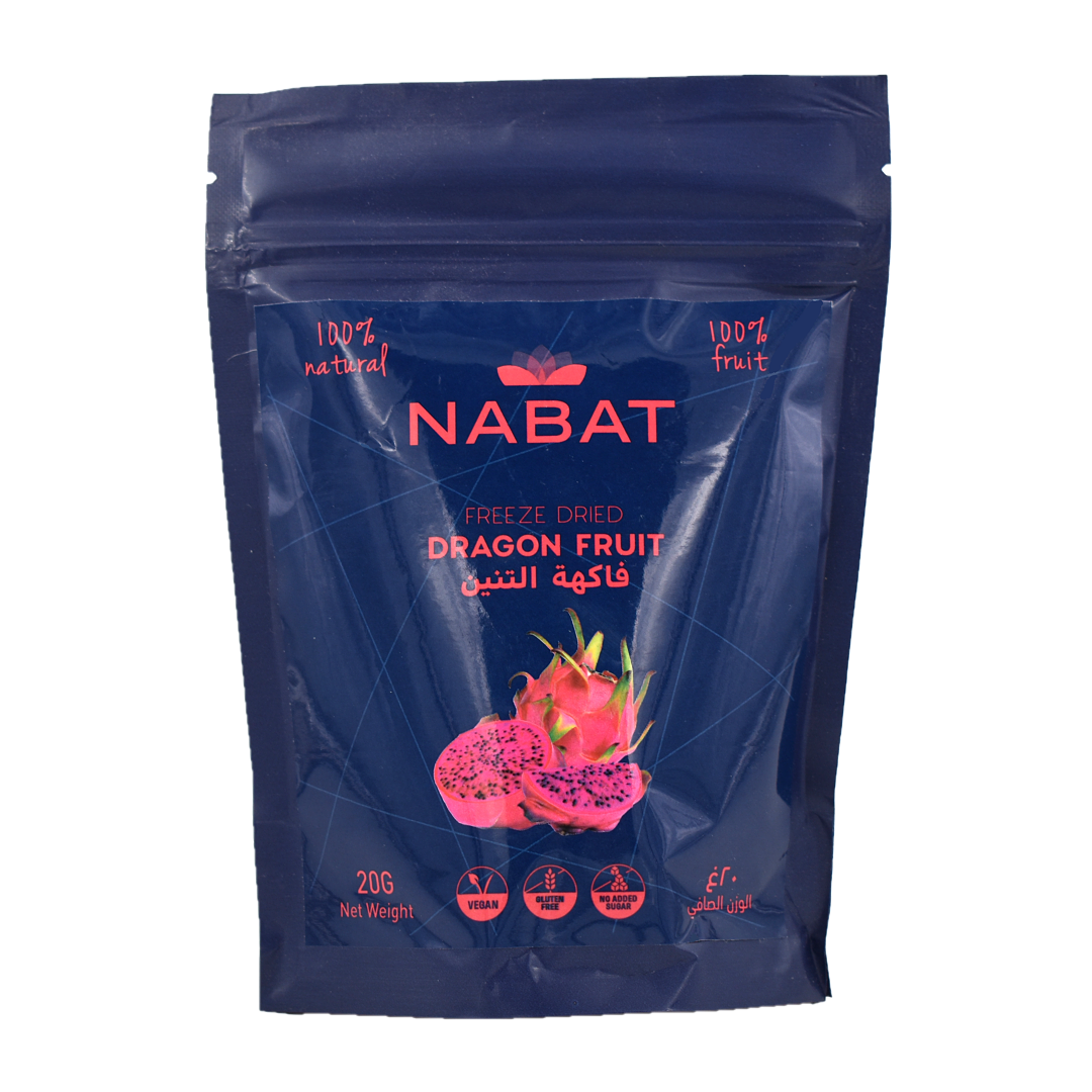 Natural Freeze-Dried Dragon Fruit Nabat