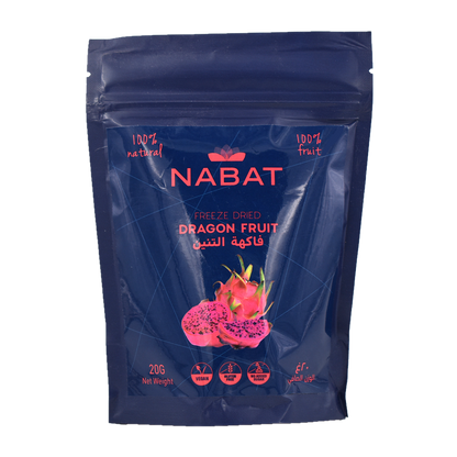 Natural Freeze-Dried Dragon Fruit Nabat