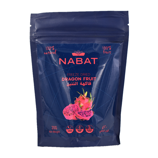 Natural Freeze-Dried Dragon Fruit Nabat