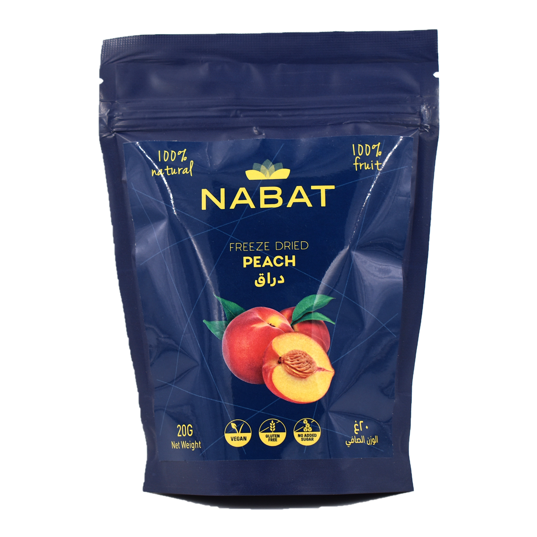 Natural Freeze-Dried Peach Nabat
