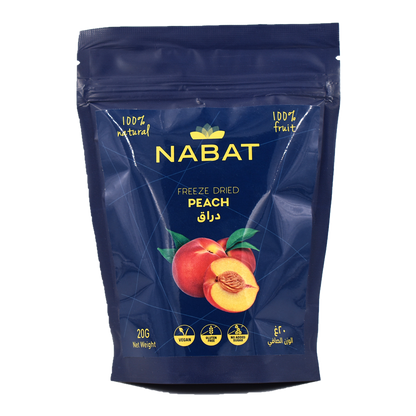 Natural Freeze-Dried Peach Nabat