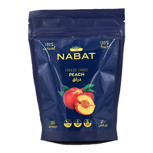 Natural Freeze-Dried Peach Nabat