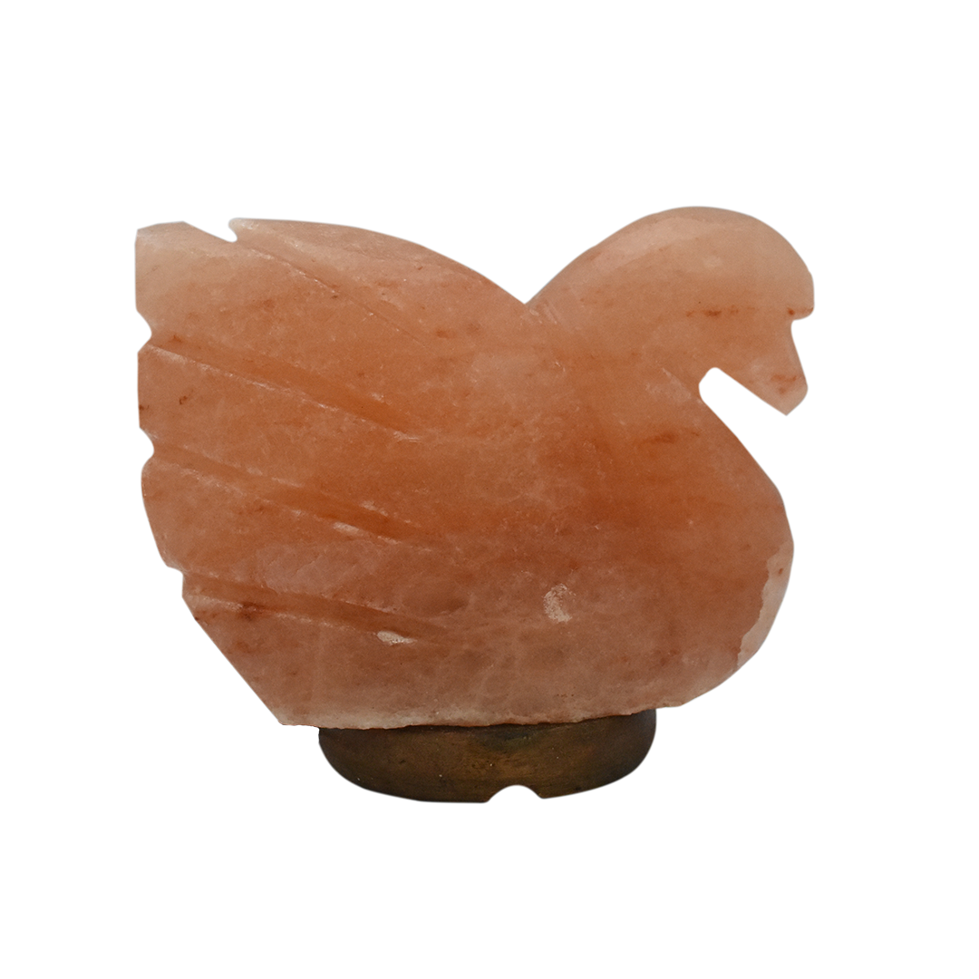 Himalayan Salt Lamp Swan Shape