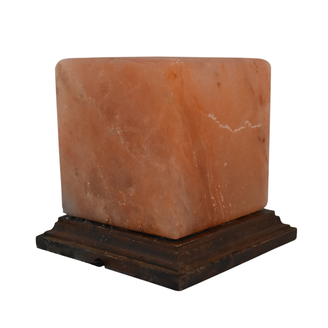 Himalayan Salt Lamp Cube Shape