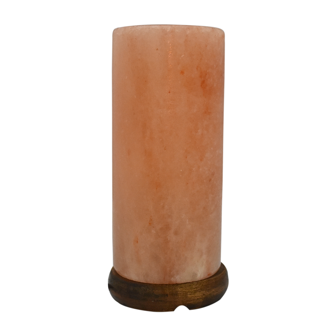 Himalayan Salt Lamp Cylinder Shape