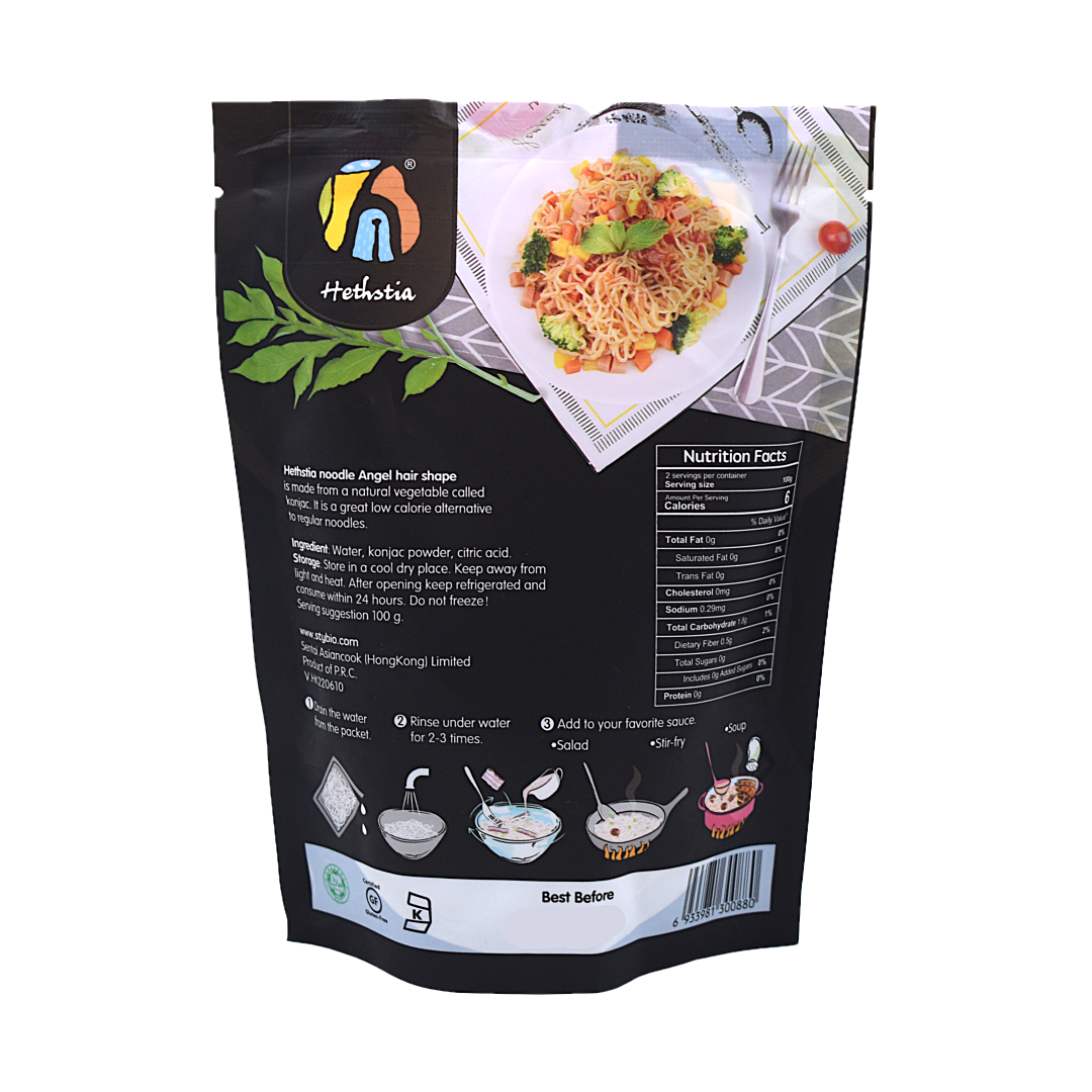 Instant Konjac Noodles - Angel Hair Original Hethstia