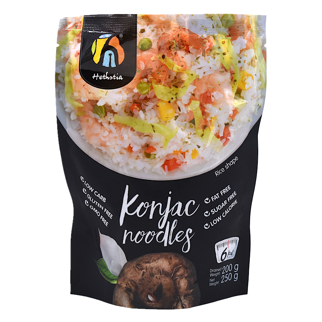 Instant Konjac Rice - Low Carb Hethstia