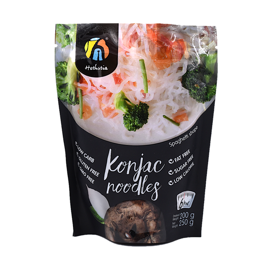 Instant Konjac Noodles - Spaghetti Shape - Low Carb Hethstia