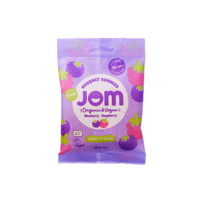 Organic & Vegan Sour Blueberry & Raspberry JOM